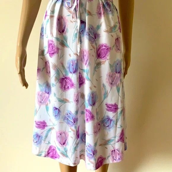 VINTAGE | David Keys floral midi dress - Picture 4 of 12